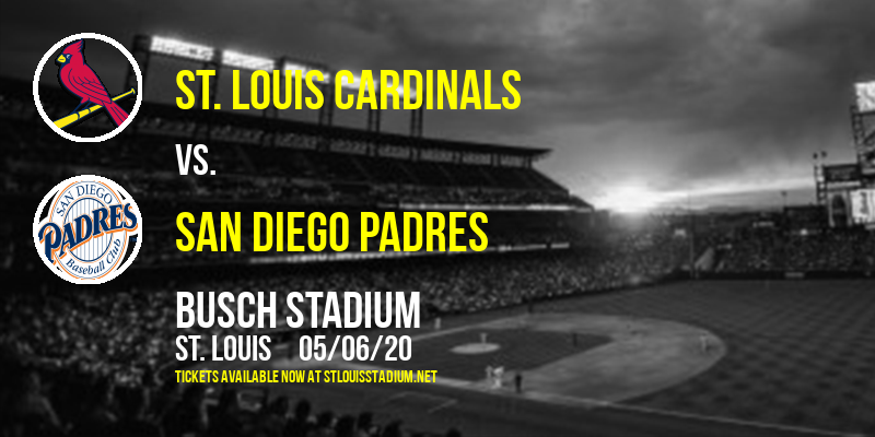 St. Louis Cardinals vs. San Diego Padres at Busch Stadium tickets St. Louis Cardinals vs. San Diego Padres at Busch Stadium