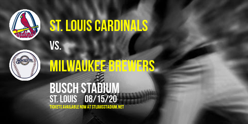 St. Louis Cardinals vs. Milwaukee Brewers at Busch Stadium