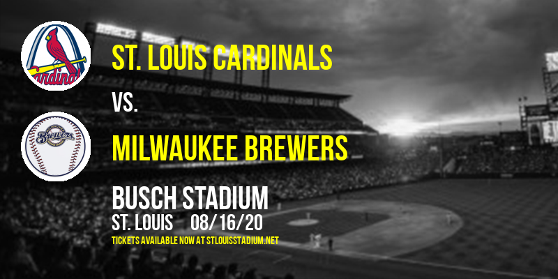 St. Louis Cardinals vs. Milwaukee Brewers at Busch Stadium