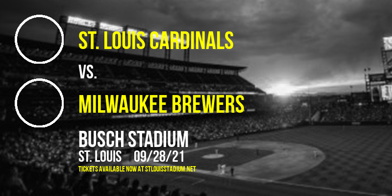 St. Louis Cardinals vs. Milwaukee Brewers at Busch Stadium