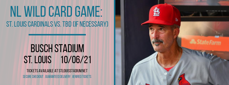 NL Wild Card Game: St. Louis Cardinals vs. TBD (If Necessary) [CANCELLED] at Busch Stadium