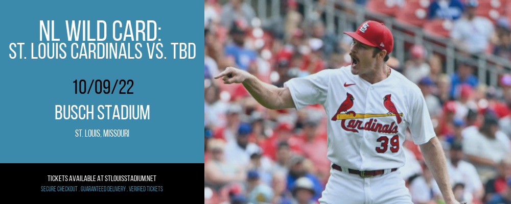 NL Wild Card: St. Louis Cardinals vs. TBD at Busch Stadium tickets NL Wild Card: St. Louis Cardinals vs. TBD at Busch Stadium