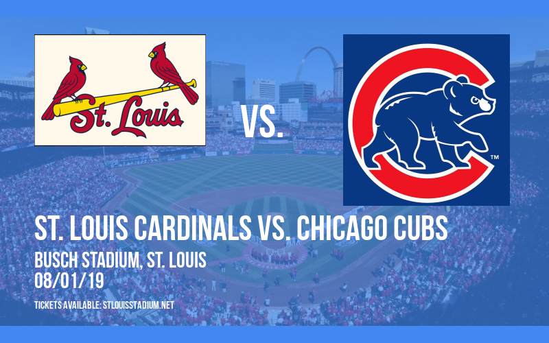 St. Louis Cardinals vs. Chicago Cubs at Busch Stadium