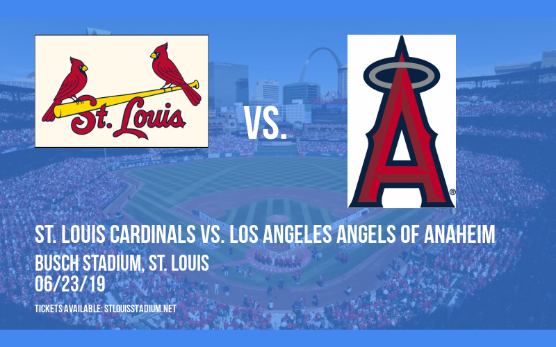 St. Louis Cardinals vs. Los Angeles Angels Of Anaheim at Busch Stadium