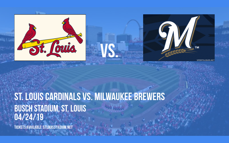 St. Louis Cardinals vs. Milwaukee Brewers at Busch Stadium