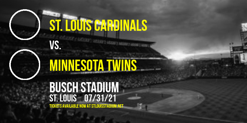 St. Louis Cardinals vs. Minnesota Twins at Busch Stadium tickets St. Louis Cardinals vs. Minnesota Twins at Busch Stadium