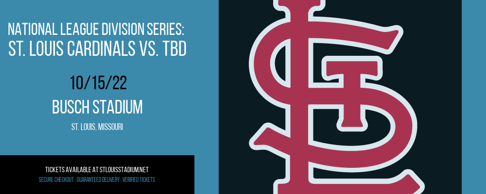 National League Division Series: St. Louis Cardinals vs. TBD [CANCELLED] at Busch Stadium