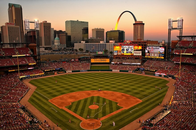 St. Louis Cardinals vs. Kansas City Royals at Busch Stadium