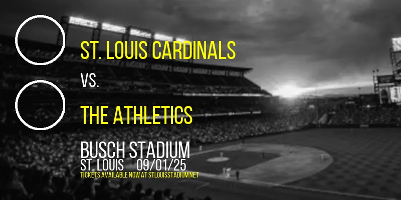 St. Louis Cardinals vs. The Athletics at Busch Stadium